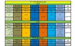 جدول زمانبندی انتخاب واحد نیمسال دوم سال تحصیلی 1401-1400