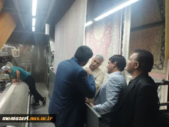 بازدید مسئولان دانشگاه ملی مهارت استان خراسان رضوی از شرکت فرش مشهد 5