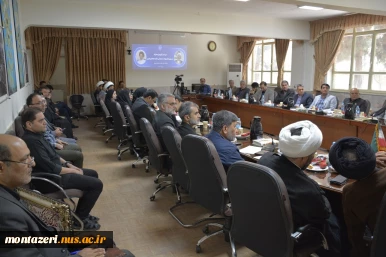 آیین تکریم و معارفه مسئول نهاد نمایندگی مقام معظم رهبری در دانشگاه ملی مهارت استان خراسان رضوی برگزار شد 2