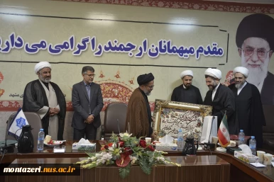 آیین تکریم و معارفه مسئول نهاد نمایندگی مقام معظم رهبری در دانشگاه ملی مهارت استان خراسان رضوی برگزار شد 7