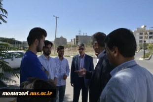 بازدید رئیس دانشگاه ملی مهارت از حوزه برگزاری امتحانات پایان ترم دانشکده شهید منتظری 7