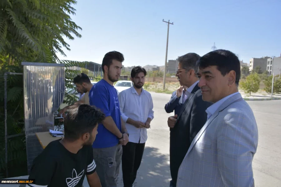 بازدید رئیس دانشگاه ملی مهارت از حوزه برگزاری امتحانات پایان ترم دانشکده شهید منتظری 8