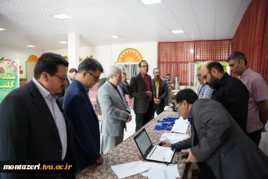 حضور کمیته فنی سی و دومین جشنواره قرآن و عترت در دانشکده شهید منتظری مشهد 4