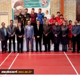 درخشش دانشجویان خراسان بزرگ در بیست و هشتمین المپیاد ورزش قهرمانی دانشجویان پسر دانشگاه ملی مهارت 3