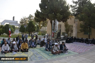 برگزاری مراسم زیارت عاشورا با حضور همکاران مراکز دانشگاه ملی مهارت مشهد 4