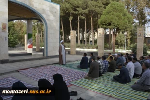 برگزاری مراسم زیارت عاشورا با حضور همکاران مراکز دانشگاه ملی مهارت مشهد 5