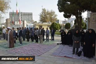 برگزاری مراسم زیارت عاشورا با حضور همکاران مراکز دانشگاه ملی مهارت مشهد 8