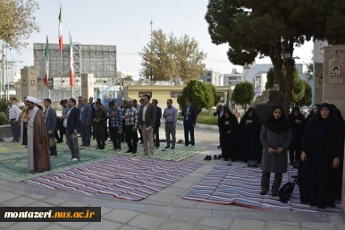 برگزاری مراسم زیارت عاشورا با حضور همکاران مراکز دانشگاه ملی مهارت مشهد 8