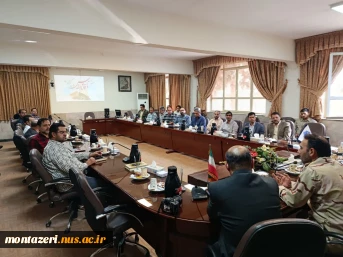 حضور معاون فرهنگی اجتماعی فرماندهی مرزبانی خراسان رضوی در دانشکده شهید منتظری مشهد 3