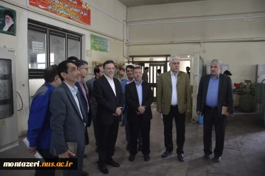 حضور مدیرکل صنعت، معدن و تجارت خراسان رضوی در دانشگاه ملی مهارت استان خراسان رضوی 7