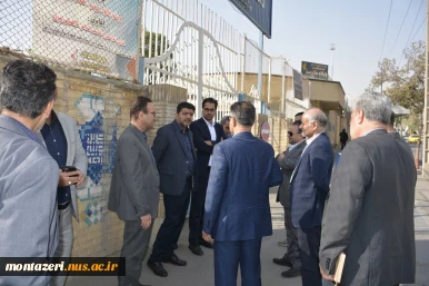 بازدید مدیران حمل‌ونقل و ترافیک شهرداری مشهد از دانشکده شهید منتظری 4